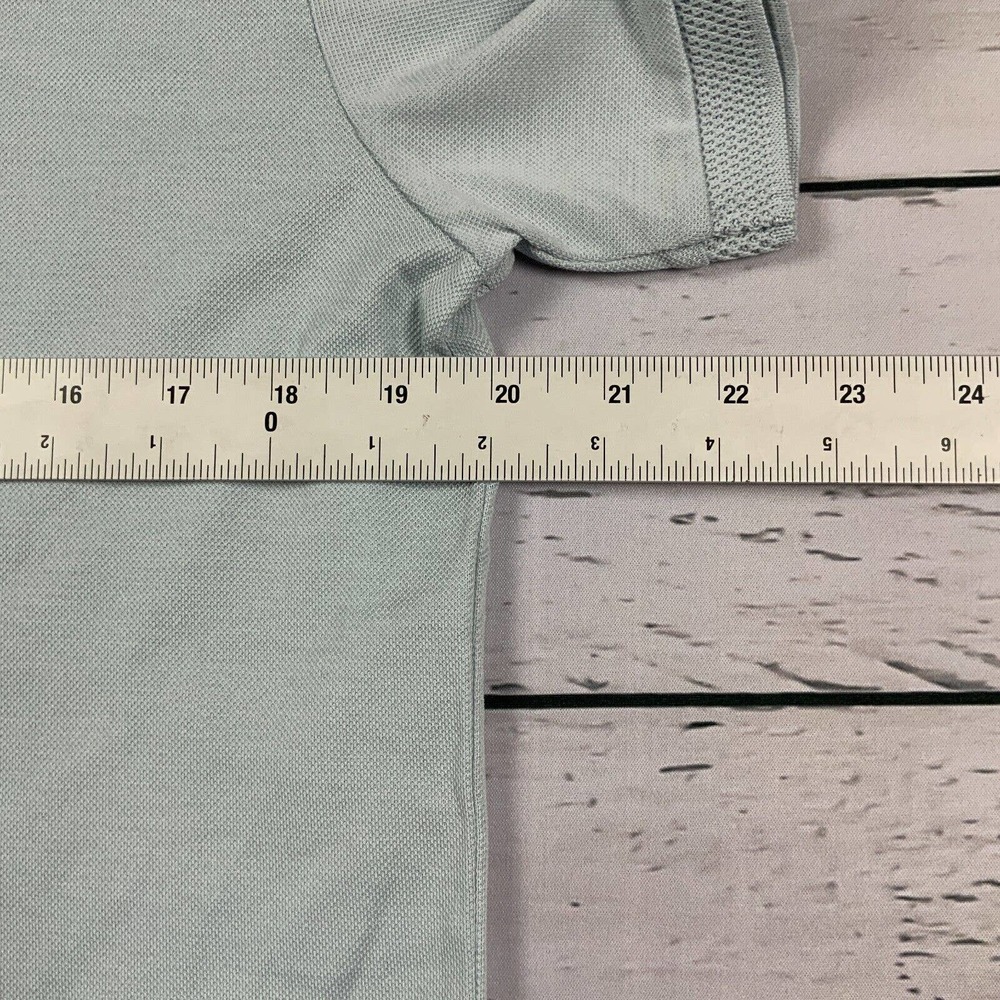 Men's Light Blue Polo Shirt - Picture 9 of 10